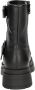 Red Rag Zwarte Leren Gesp Boots Black Dames - Thumbnail 7