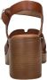 MW RED-RAG Cognac sandalen met hak | 79720 - Thumbnail 6