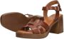 MW RED-RAG Cognac sandalen met hak | 79720 - Thumbnail 8