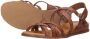 Red Rag Sandalen Plat Sandalen Plat cognac - Thumbnail 8