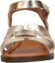 Red Rag Sandalen Plat Sandalen Plat Goudkleur - Thumbnail 11