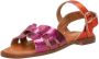 Red Rag 79666~~~~~~~~~~~~~~~~~~~~~~~~~ Platte sandalenDames Sandalen Roze - Thumbnail 9