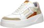RED-RAG Lage Sneakers Dames 72118 Maat: 38 Materiaal: Leer Kleur: Oranje - Thumbnail 5