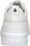 Red Rag leren sneakers wit - Thumbnail 3