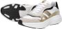 Red Rag chunky leren sneakers beige wit - Thumbnail 11