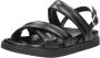 Red-Rag Women Flat Sandal Padding Sandalen Plat zwart - Thumbnail 4