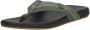 Reef Cushion Phantom 2.0 Olive Gum Heren Slippers Zwart Olijfgroen - Thumbnail 15