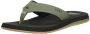Reef The layback Black Olive Heren Slippers Teenslippers Groen - Thumbnail 10