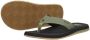Reef The layback Black Olive Heren Slippers Teenslippers Groen - Thumbnail 13