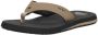 Reef THE LAYBACK Black tan Heren Teenslippers Zwart Bruin - Thumbnail 5