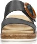 Remonte Slippers sleehak zomerschoen pantoffels met decoratieve gesp - Thumbnail 14