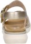Remonte Leren Dames Sandalen Goud - Thumbnail 8