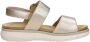 Remonte Leren Dames Sandalen Goud - Thumbnail 9