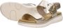 Remonte Leren Dames Sandalen Goud - Thumbnail 11