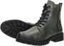 Remonte Groene leren veterschoenen Green Dames - Thumbnail 7