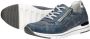 Remonte Blauwe Sneaker met Metallic Accenten Blue Heren - Thumbnail 9
