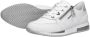 Remonte Sportieve Basic Sneaker met Extra Set Bloemen Veters White Heren - Thumbnail 6