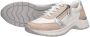 Remonte Comfortabele witte sneaker met beige en zilveren accenten Multicolor Dames - Thumbnail 10