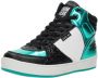 Replay sneakers groen zwart wit Meisjes Imitatieleer 31 - Thumbnail 8
