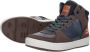 Replay JZ190051S Kinderen Half-hoogJongensKindersneakers Bruin - Thumbnail 9