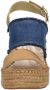 Replay Jess Band Sandalen Touwzool licht blauw - Thumbnail 6