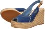 Replay Jess Sling Sandalen Touwzool licht blauw - Thumbnail 7