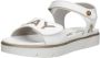 Replay Sandalen JT240015S-0199 Wit Goud - Thumbnail 8