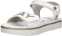 Replay Sandalen JT240015S-0199 Wit Goud - Thumbnail 7