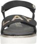 Replay Sandalen JT240017S-0168 Zwart Goud - Thumbnail 6