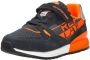 Replay Shoot Jr11 Sneakers Jongens Leren Sneaker Blauw - Thumbnail 5
