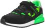 Replay Shoot Jr suède sneakers zwart groen Jongens Suede Meerkleurig 37 - Thumbnail 8