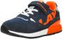Replay Shoot Jr suède sneakers blauw oranje Jongens Suede Meerkleurig 30 - Thumbnail 5