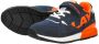 Replay Shoot Jr suède sneakers blauw oranje Jongens Suede Meerkleurig 31 - Thumbnail 9