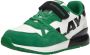 Replay Shoot Jr suède sneakers groen wit Jongens Suede Meerkleurig 35 - Thumbnail 6