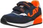 Replay Shoot kid suède sneakers donkerblauw oranje Jongens Suede Meerkleurig 25 - Thumbnail 7
