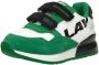 Replay Shoot kid suède sneakers groen wit Suede Meerkleurig 25 - Thumbnail 7