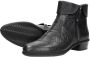 Rieker Comfortabele leren enkellaars met dubbele ritsen Black Dames - Thumbnail 9