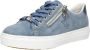 Rieker Dames veterschoenen Laag licht blauw - Thumbnail 4