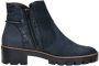 Rieker Stijlvolle leren enkellaarzen Blauw Dames - Thumbnail 38