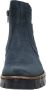 Rieker Stijlvolle leren enkellaarzen Blauw Dames - Thumbnail 39