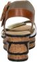 Rieker Trendy Platform Sandaal met gesp Multicolor Dames - Thumbnail 15