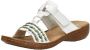 Rieker -Dames wit slippers & muiltjes - Thumbnail 11