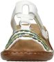 Rieker -Dames wit slippers & muiltjes - Thumbnail 13