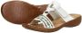 Rieker -Dames wit slippers & muiltjes - Thumbnail 14