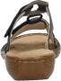 Rieker Slippers sleehak zomerschoen slippers met praktische klittenband - Thumbnail 5