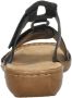 Rieker Slippers sleehak zomerschoen pantoffels met juwelenring - Thumbnail 6