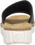 Rieker Zwarte Comfort Slipper met Voorgevormd Voetbed Black Dames - Thumbnail 6