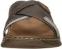 Rieker Lichtgewicht Bruine Slipper met Zacht Voetbed Brown Heren - Thumbnail 12