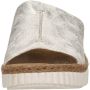 Rieker Slippers sleehak zomerschoen slippers met jute-omranding aan de loopzool - Thumbnail 10