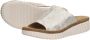Rieker Slippers sleehak zomerschoen slippers met jute-omranding aan de loopzool - Thumbnail 11